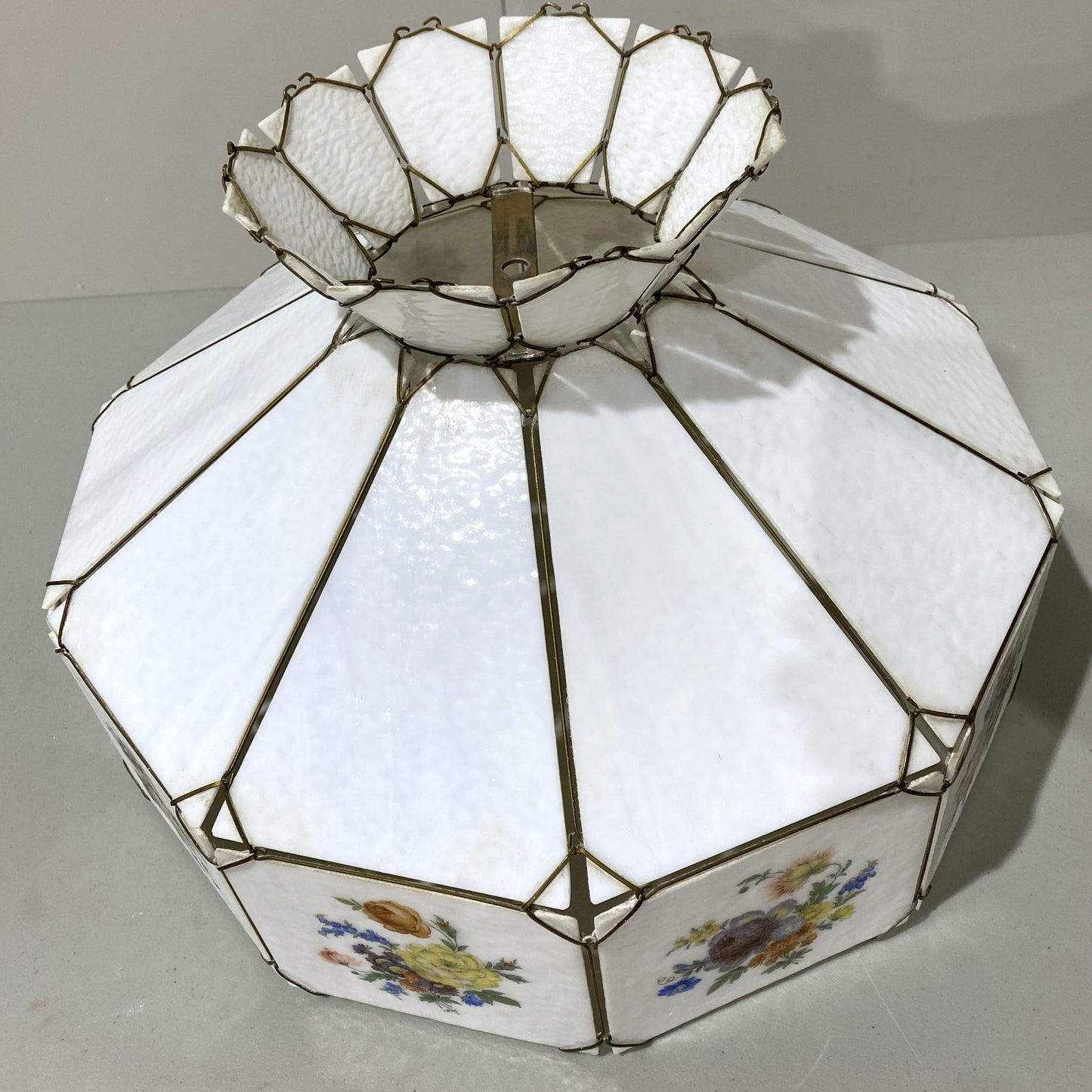 Vintage Stained Glass Shade Replacement