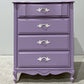 Lavender Provincial Style Dresser