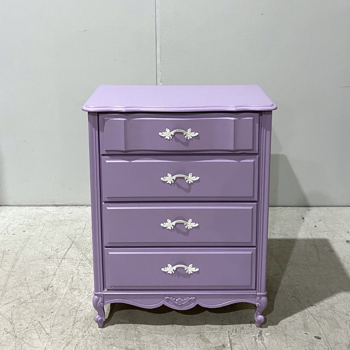 Lavender Provincial Style Dresser