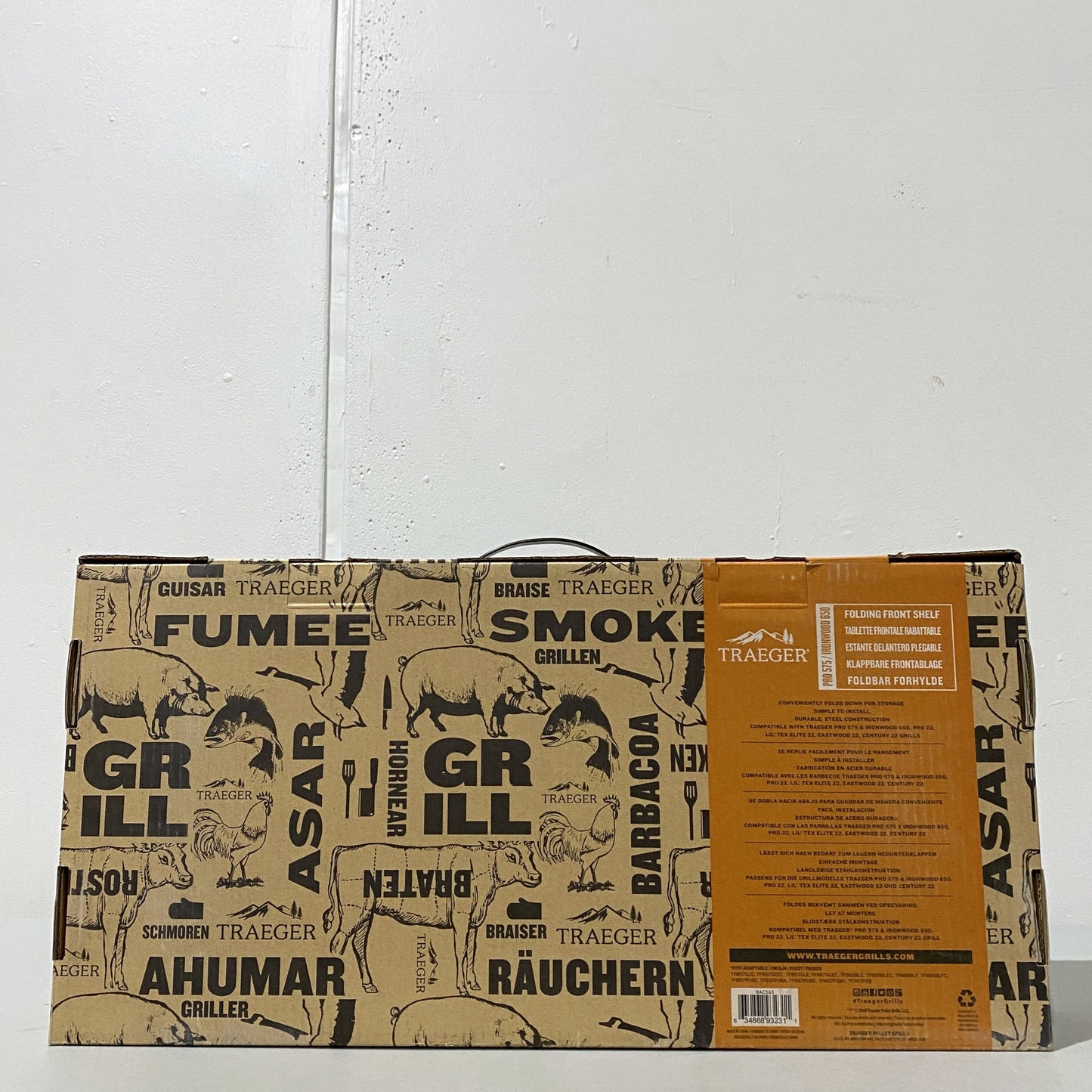 BBQ Folding Front Shelf