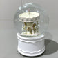 Glass Carousel Snow Globe