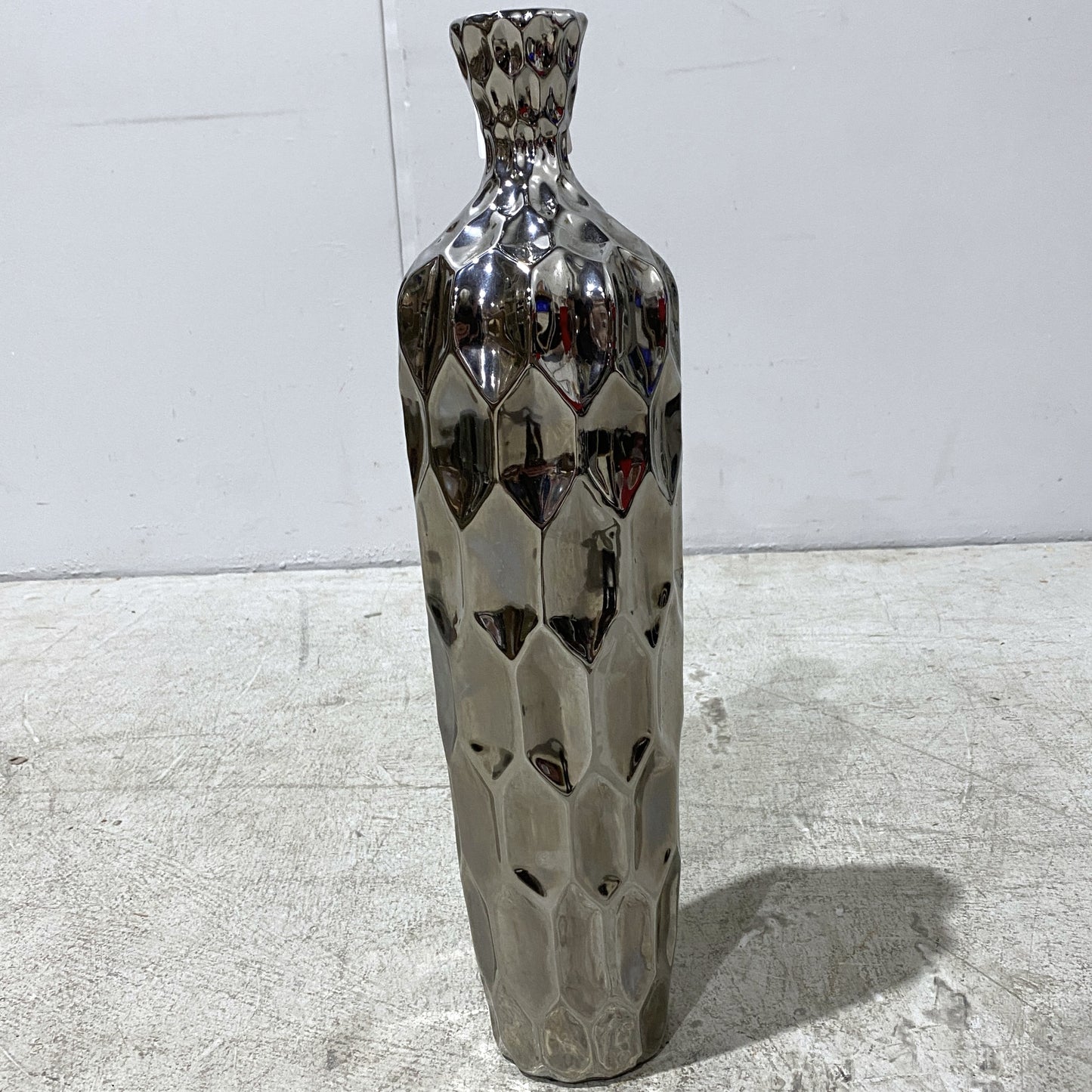Silver Style Vase