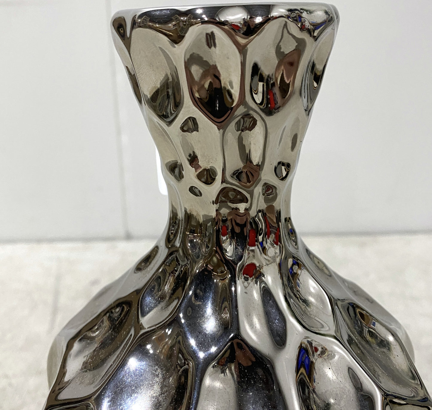 Silver Style Vase