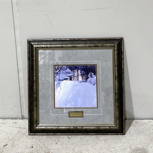 Winter Pond Painting