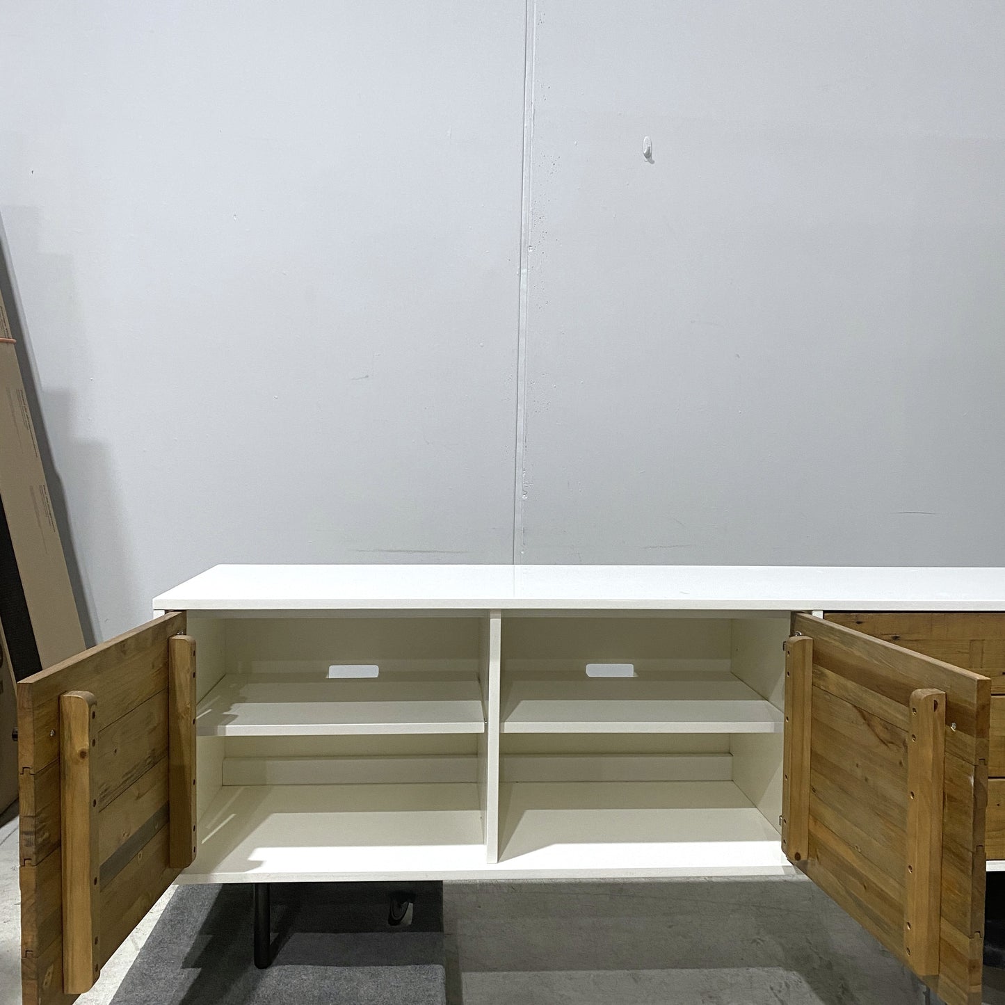 Wood & Lacquer Media Console