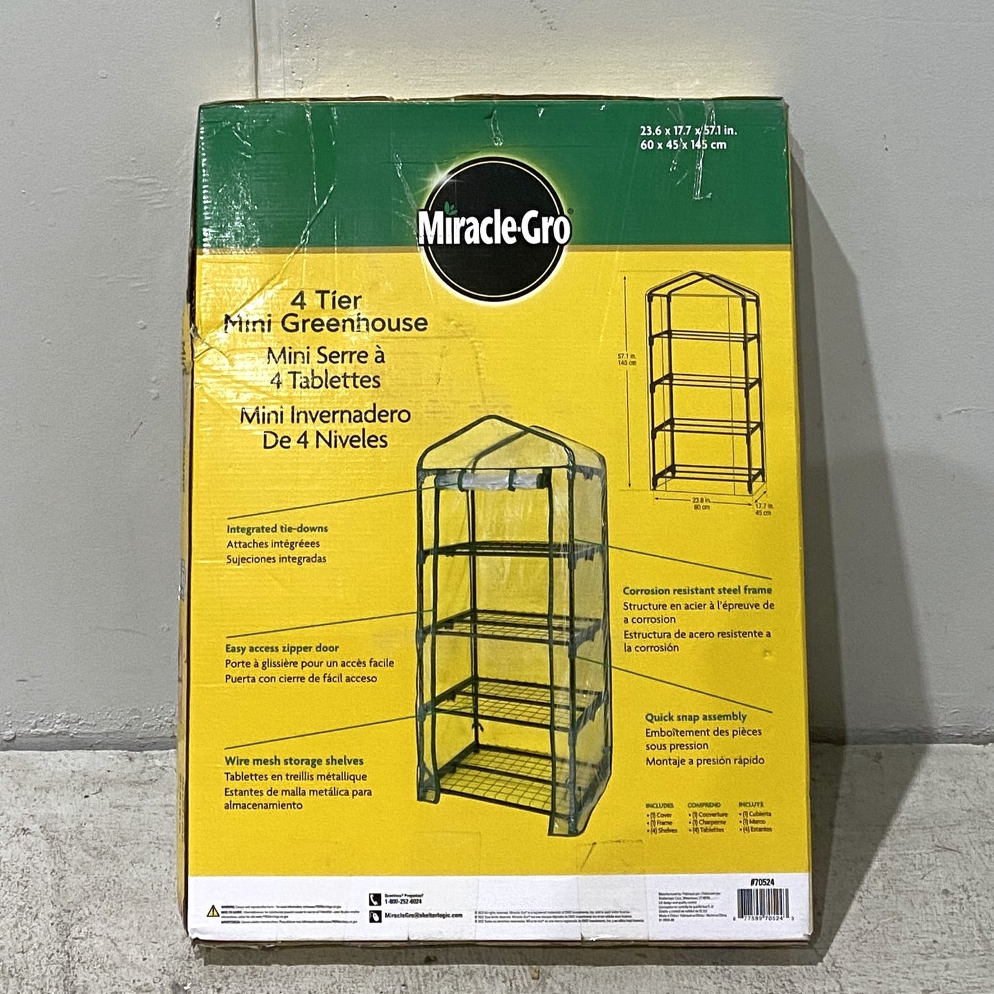 4 Tier Mini Greenhouse