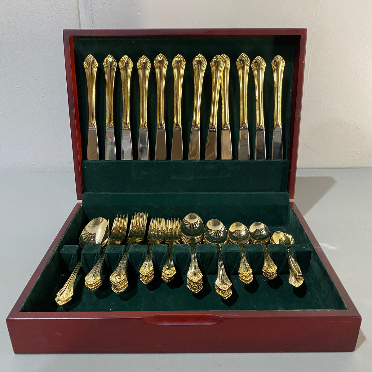 Gold-tone Flatware