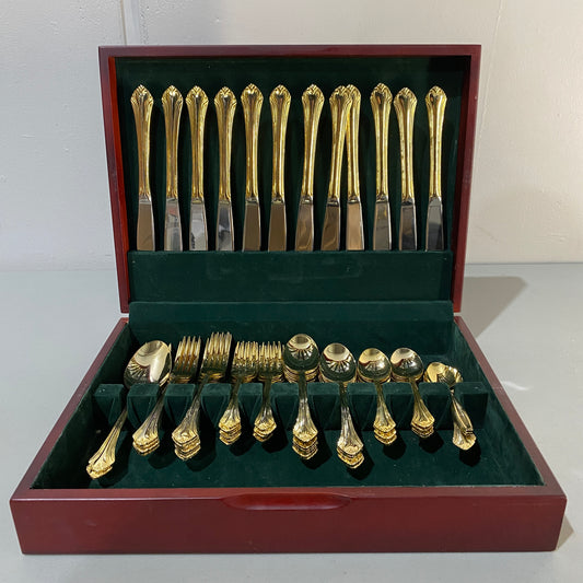 Gold-tone Flatware