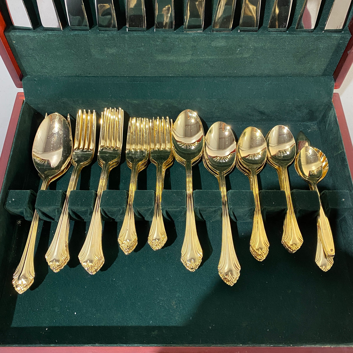 Gold-tone Flatware