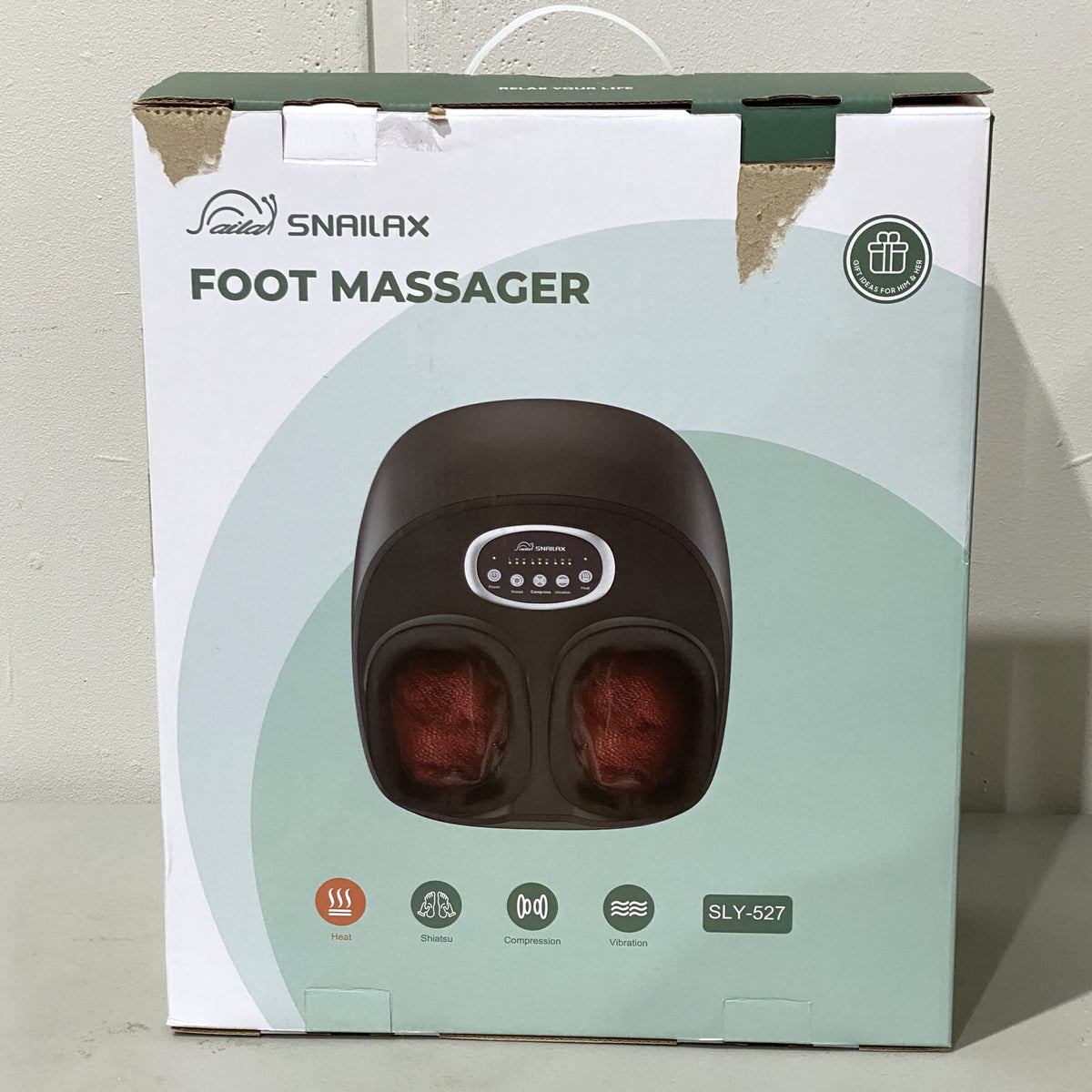 Foot Massager with Heat (Fits Up to Size 12)