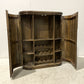 Medium Brown Bar Cabinet