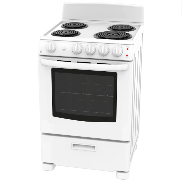 24" Free Standing Electric Range (New)