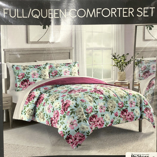 Reversible Full/Queen Comforter Set