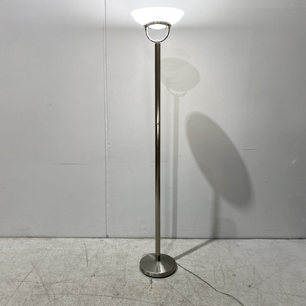 Brushed Steel Floor Lamp