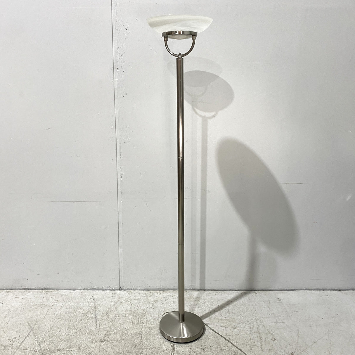 Brushed Steel Floor Lamp