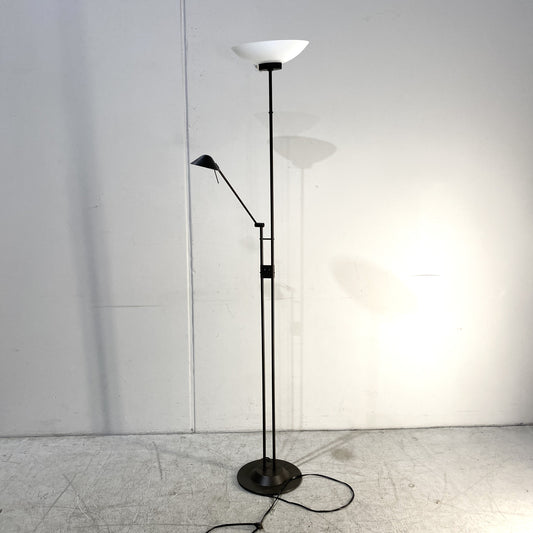 Dark Brown Mother and Daughter Floor Lamp