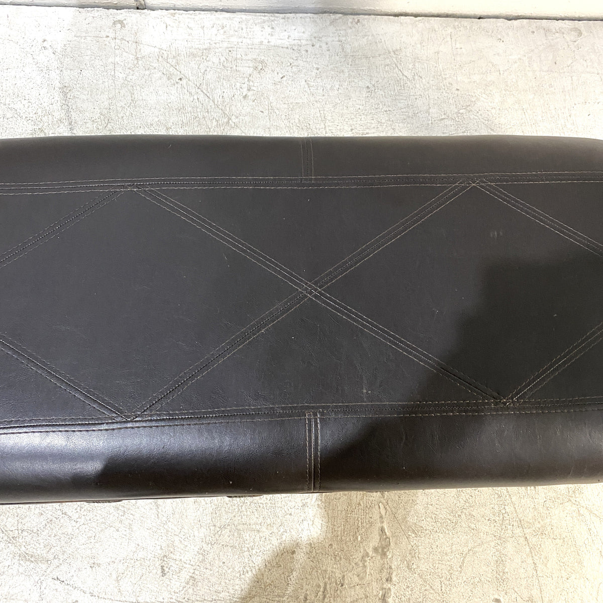 Traditional Carved Dark Wood Accent Bench