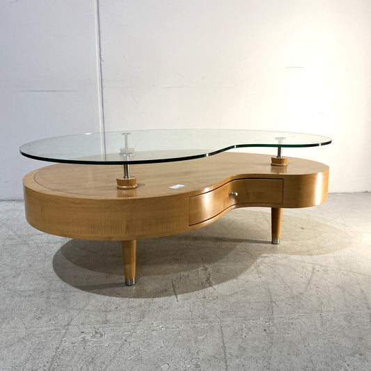 Two-tier Kidney Shaped Coffee Table