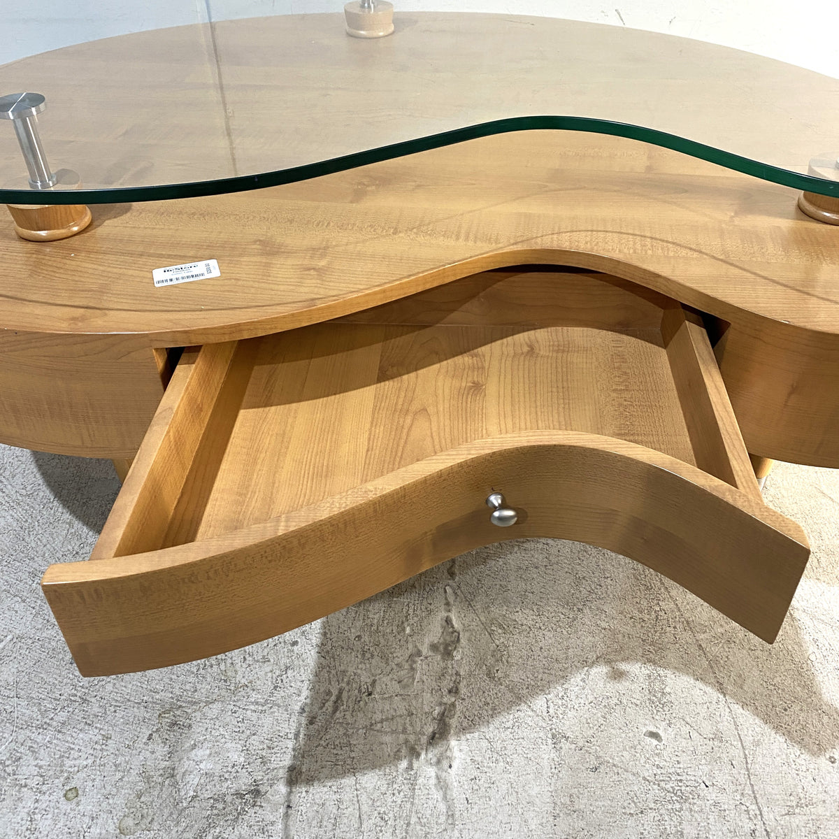 Two-tier Kidney Shaped Coffee Table