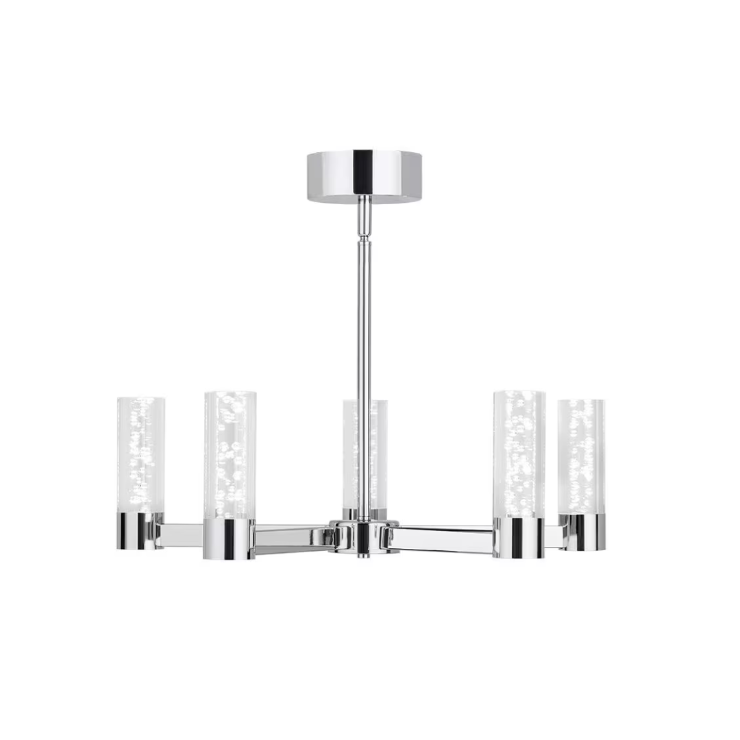 5-Light LED Chandelier