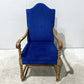 Late 19th- Century William & Mary style Walnut Fauteuil Armchair