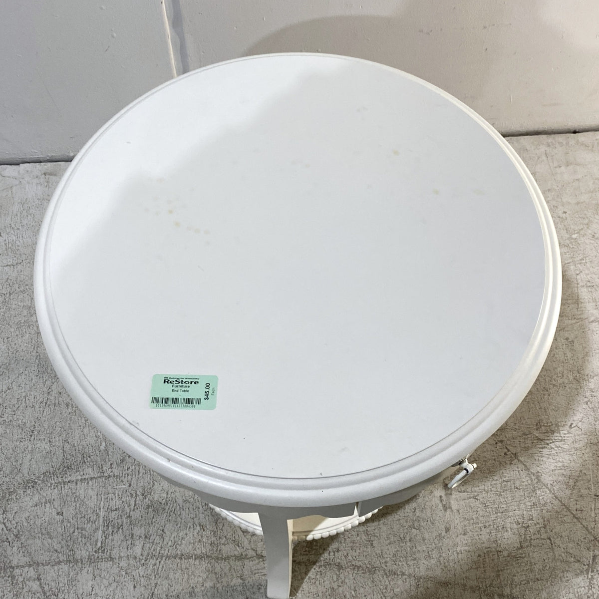 White End Table