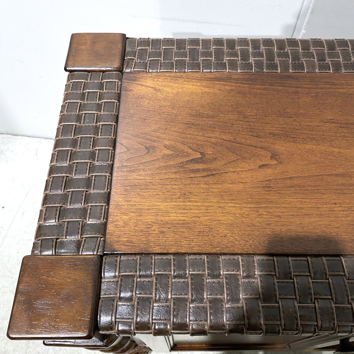 Wine Cabinet with Dark Brown Finish