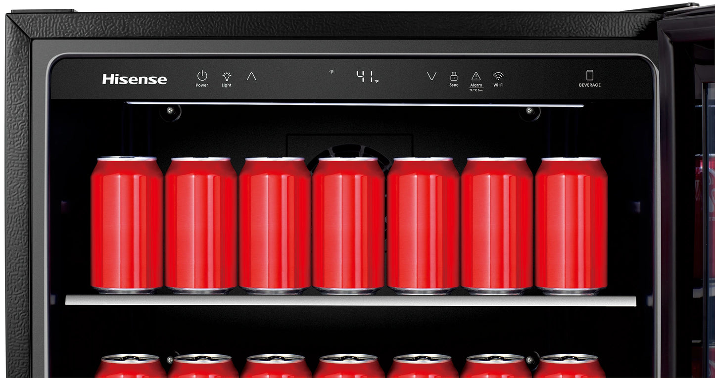 164-can Smart Built-in or Freestanding Mini Fridge