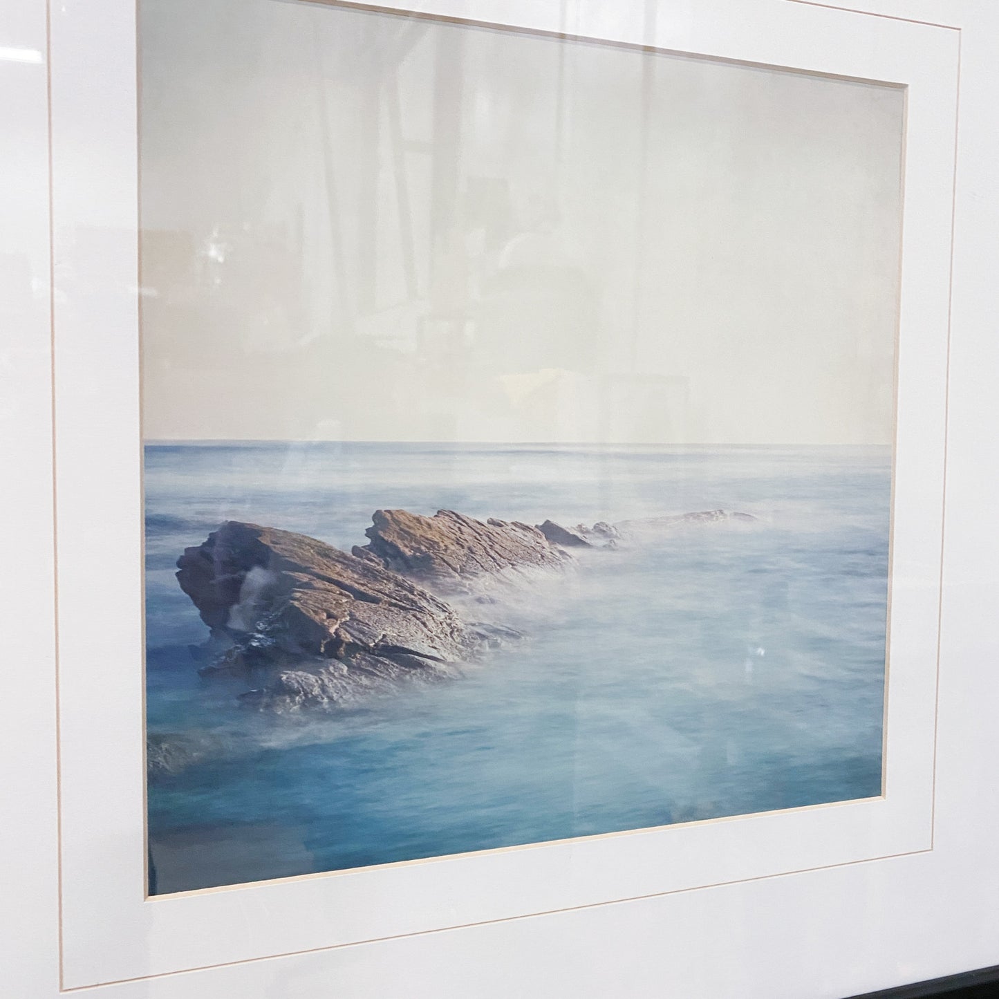 Framed Ocean Scene Artwork