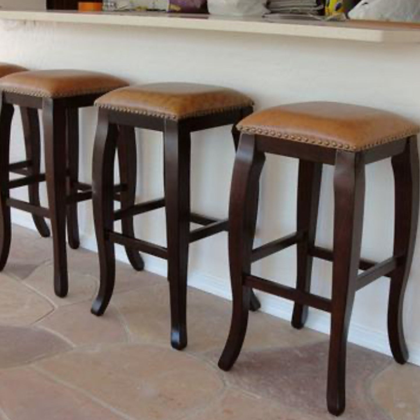 Wooden Barstool