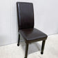 Faux Leather Brown Dining Chairs (Set of 4)