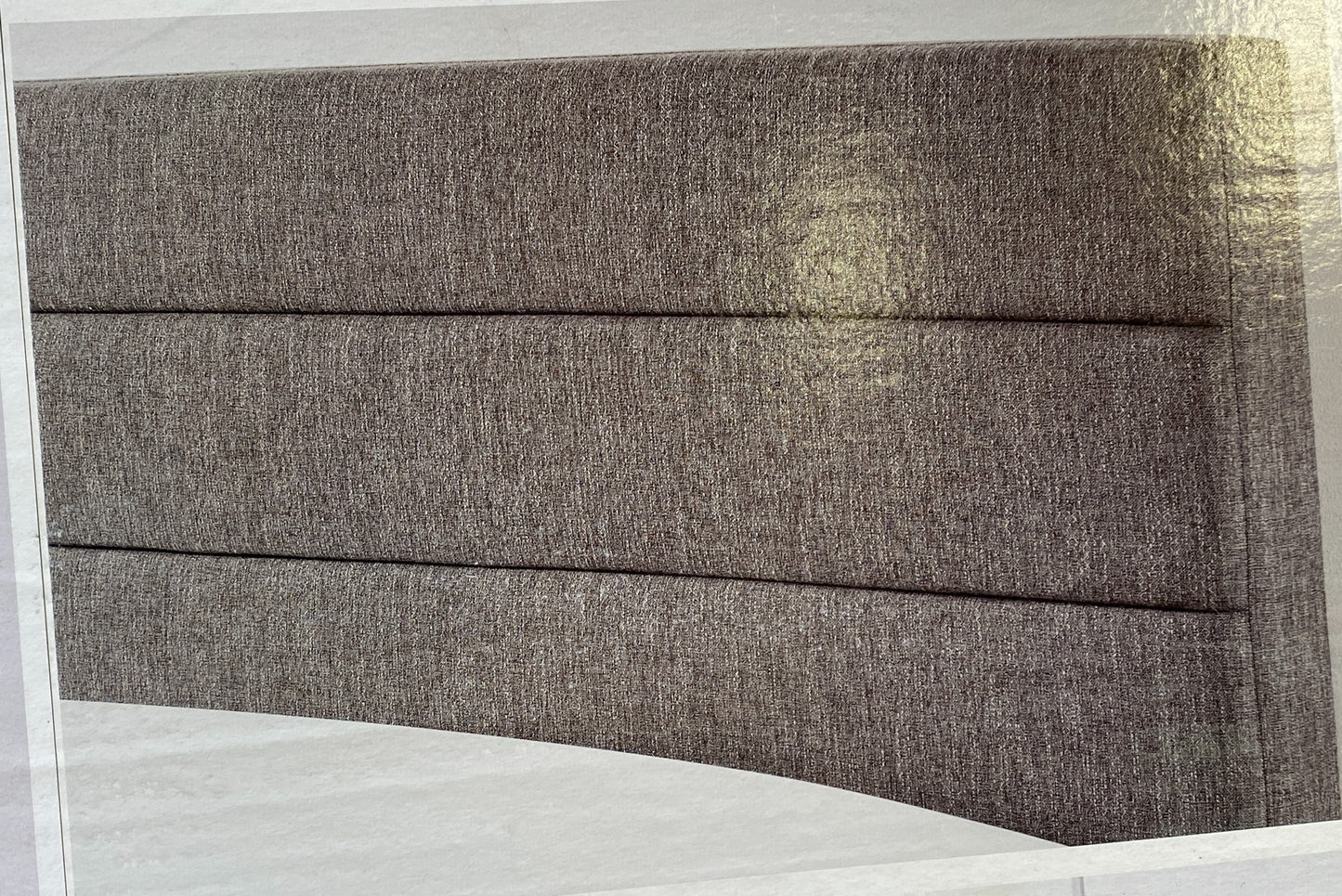 Gray Upholstered Queen (Headboard Only)