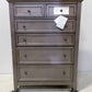 Contemporary San Mateo 6-Drawer Chest Gray