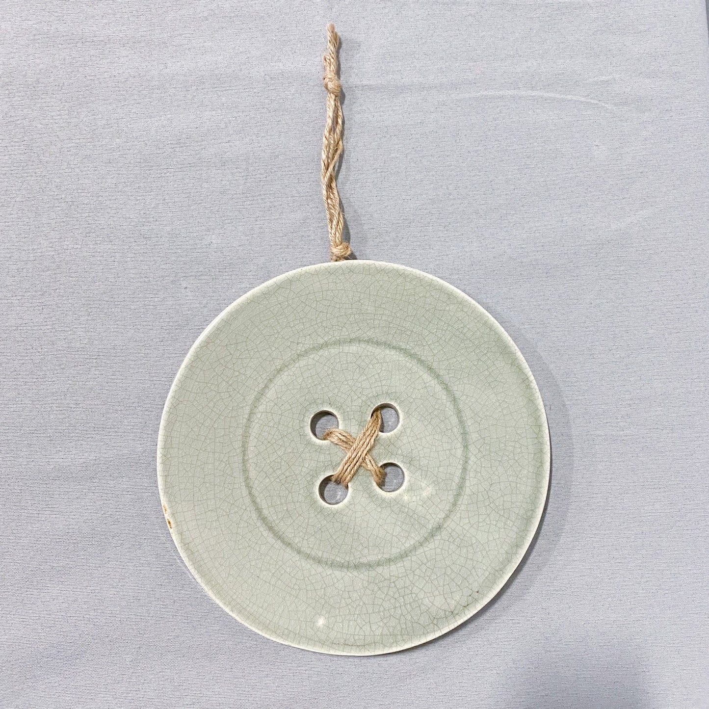 Ceramic Button Wall Decor