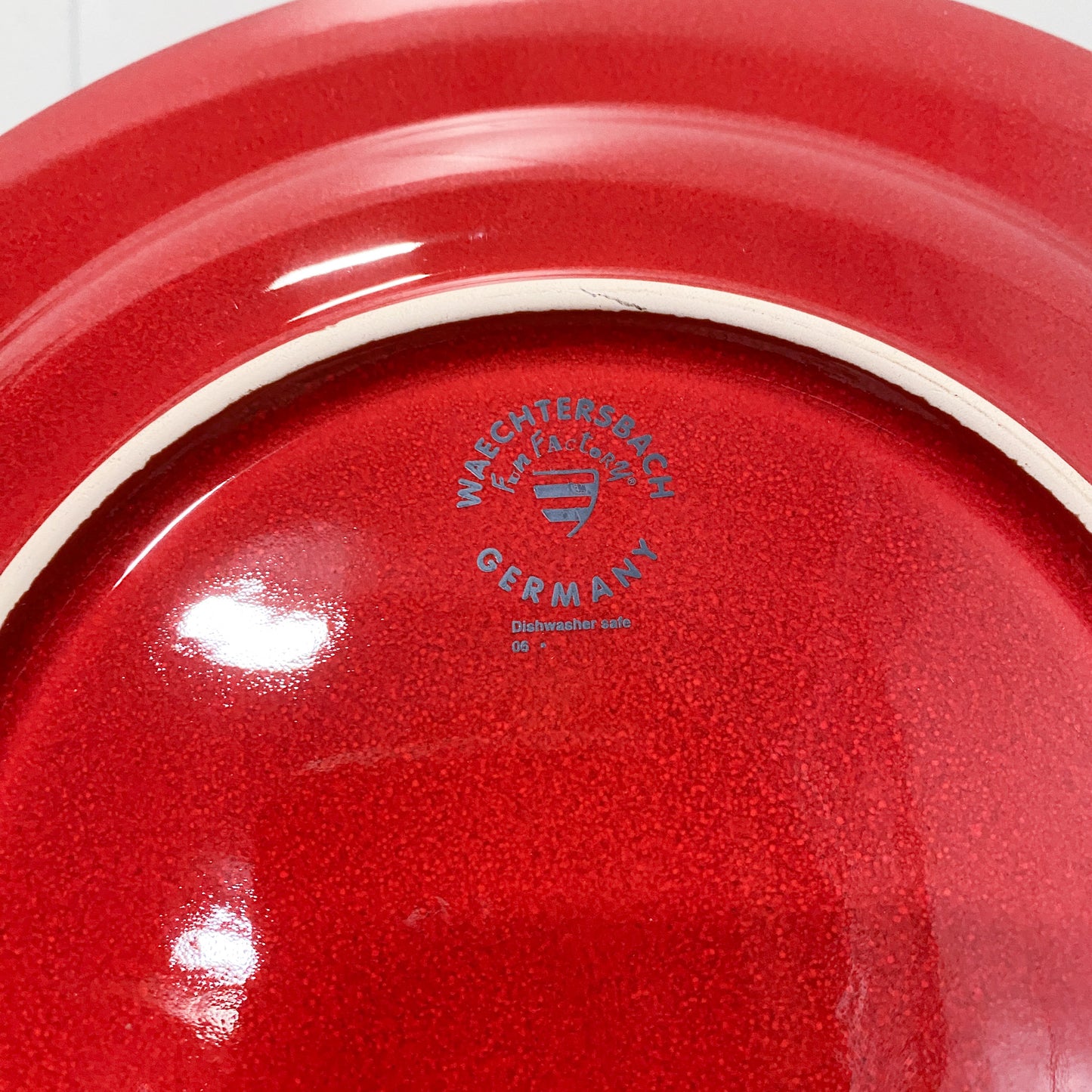 Red Dining Plates (Set of 6)
