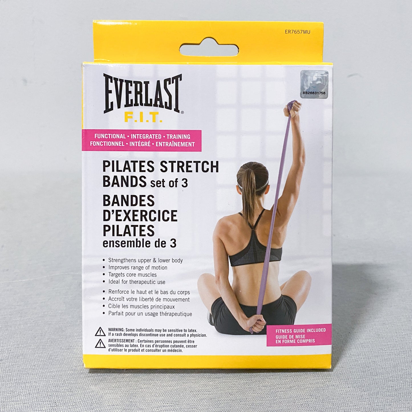 Pilates Stretch Bands (Set of 3)