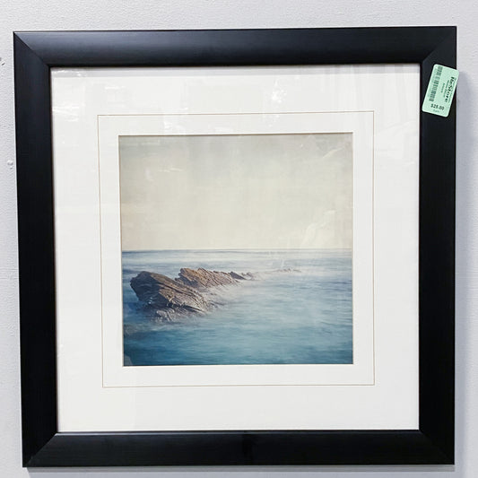 Framed Ocean Scene Artwork