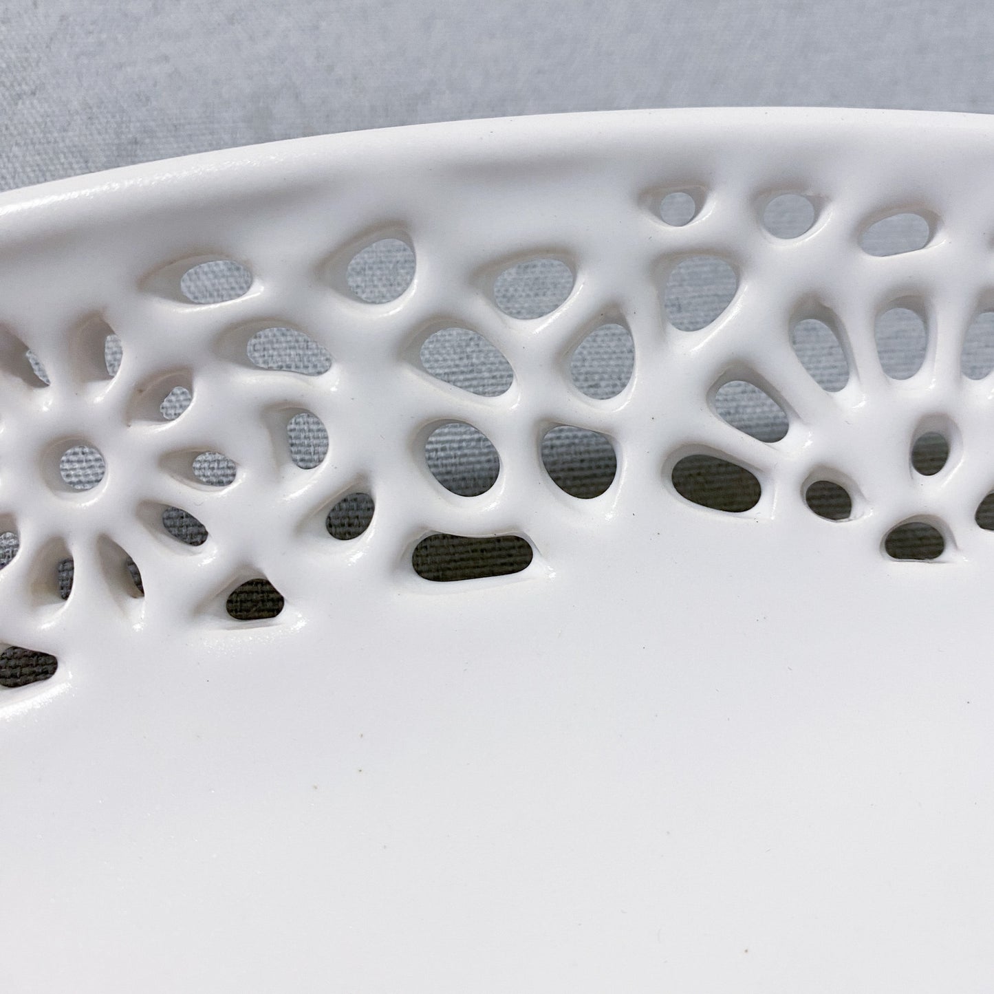 White Serving Plate