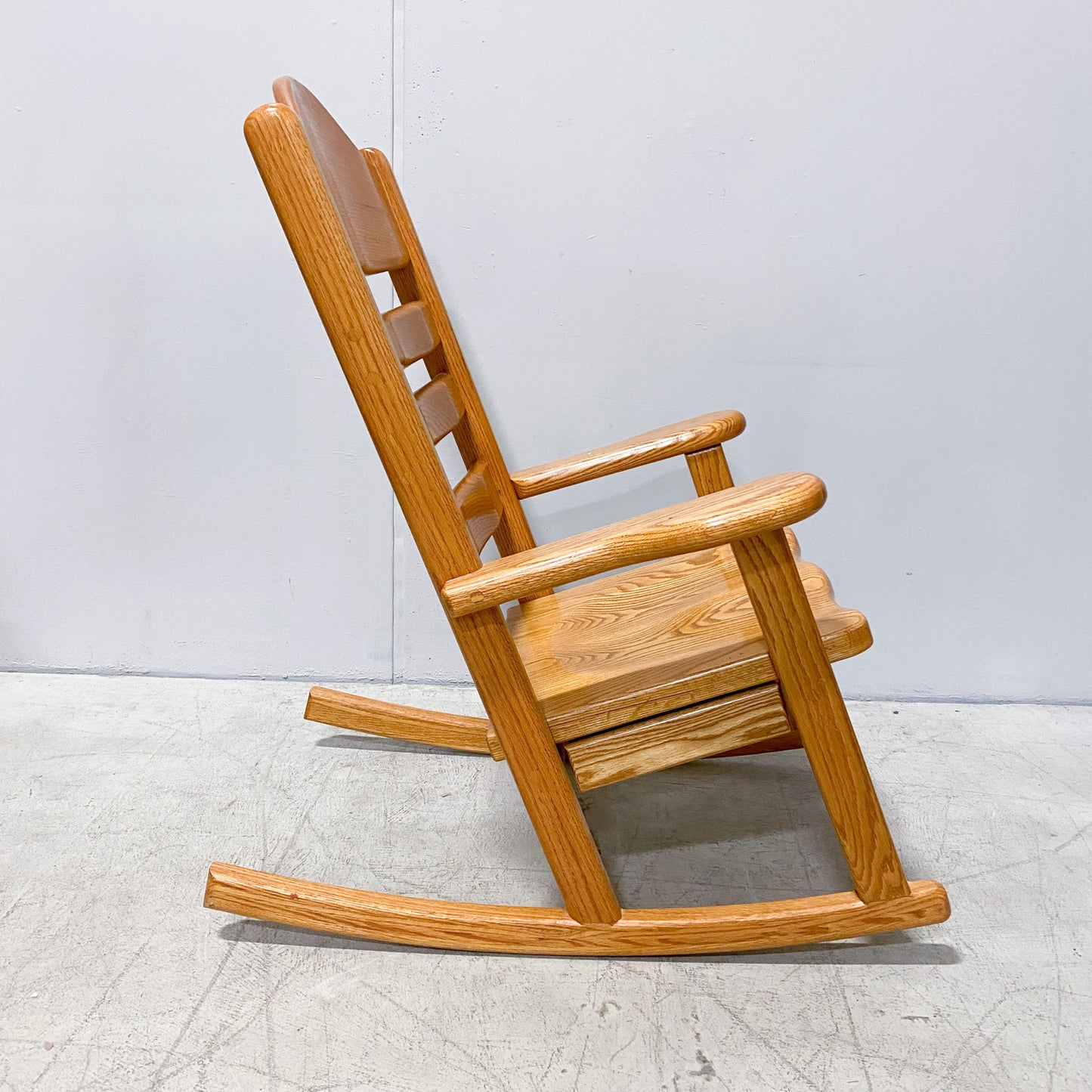 Oversized Wood Rocking Chair