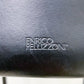 Enrico Pellizzoni Italian Black Leather barstools (set of 2)