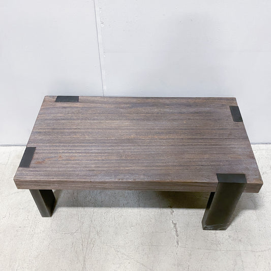 Rustic Wood Block Coffee table