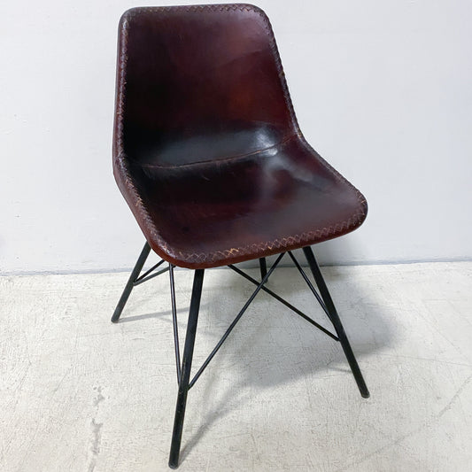 Contemporary Leather Dining Chair