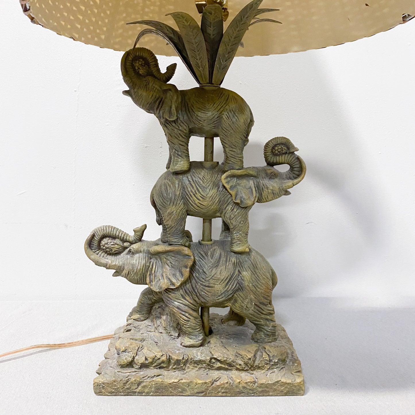 Stacked Elephant Table Lamp