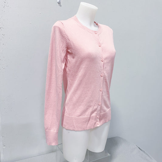 Pink Girls Cardigan - Size Medium