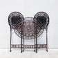 3 Piece Foldable Metal Oval Bistro Set