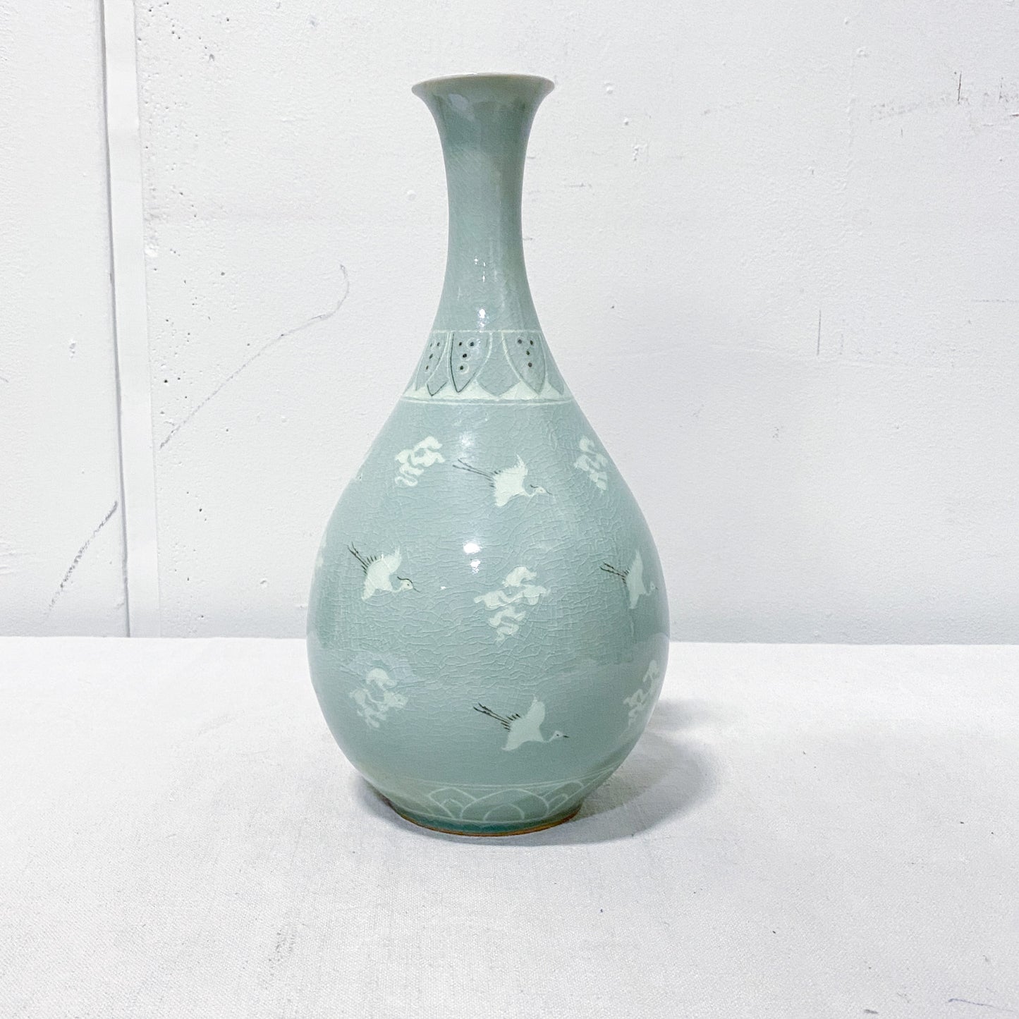 Korean Celadon Jubyeong Vase