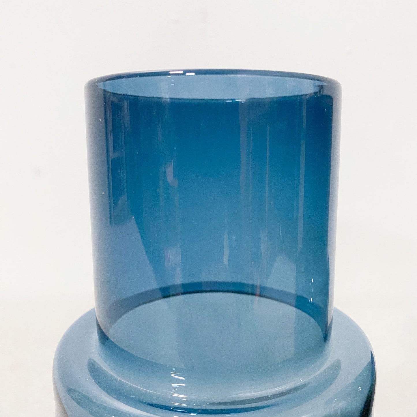Blue Glass Bud Vase (Set of 2)