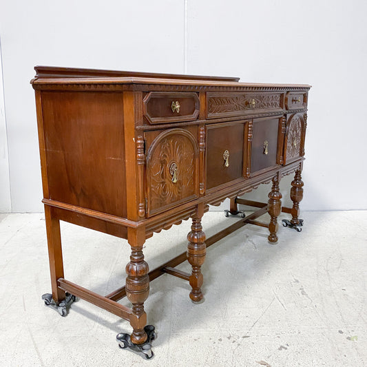 Wood Buffet circa 1920-1930's