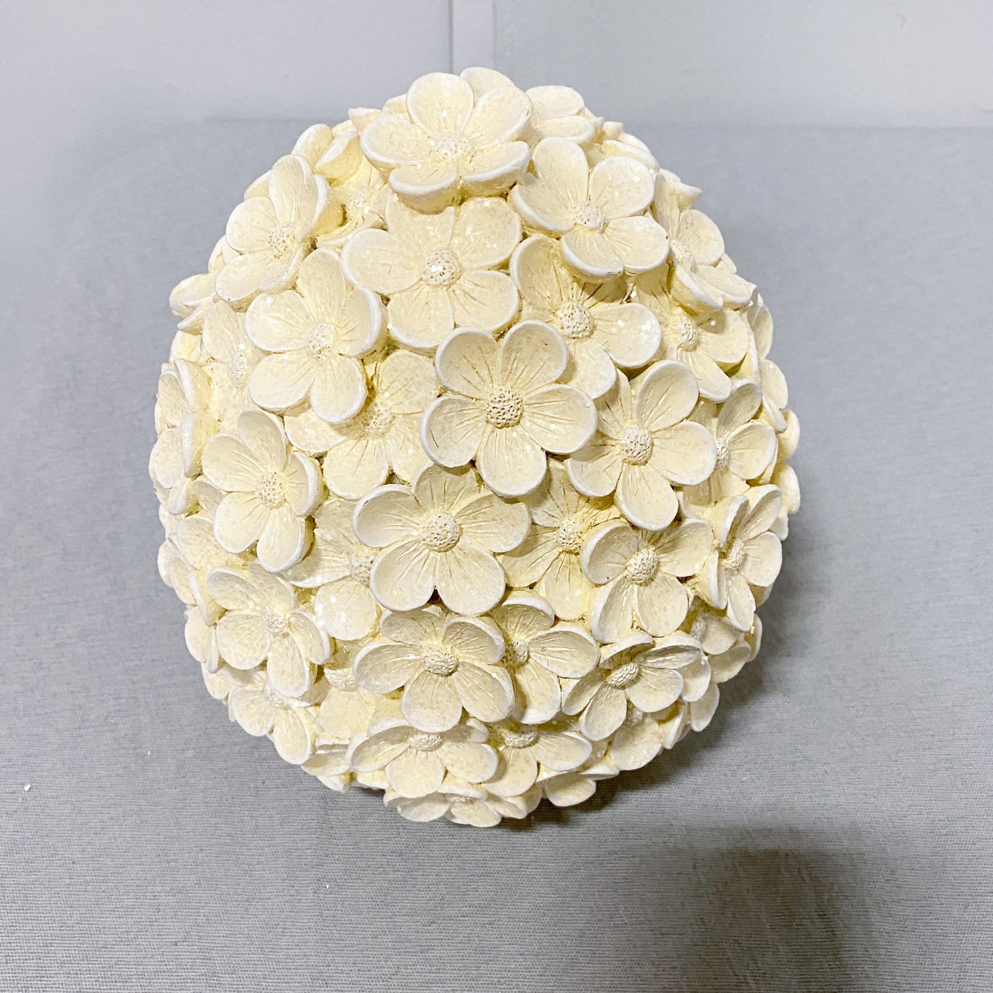 Easter Ceramic Egg - Flowers