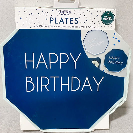 Happy Birthday Plates